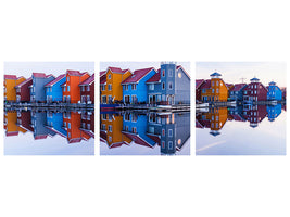 panoramic-3-piece-canvas-print-colored-homes