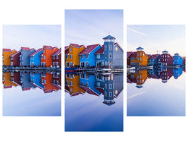 modern-3-piece-canvas-print-colored-homes
