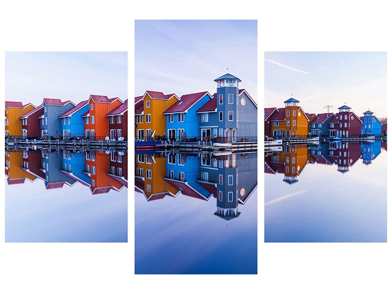 modern-3-piece-canvas-print-colored-homes