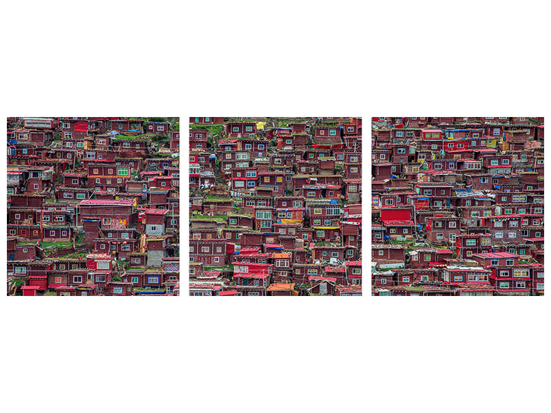 panoramic-3-piece-canvas-print-larung-gar