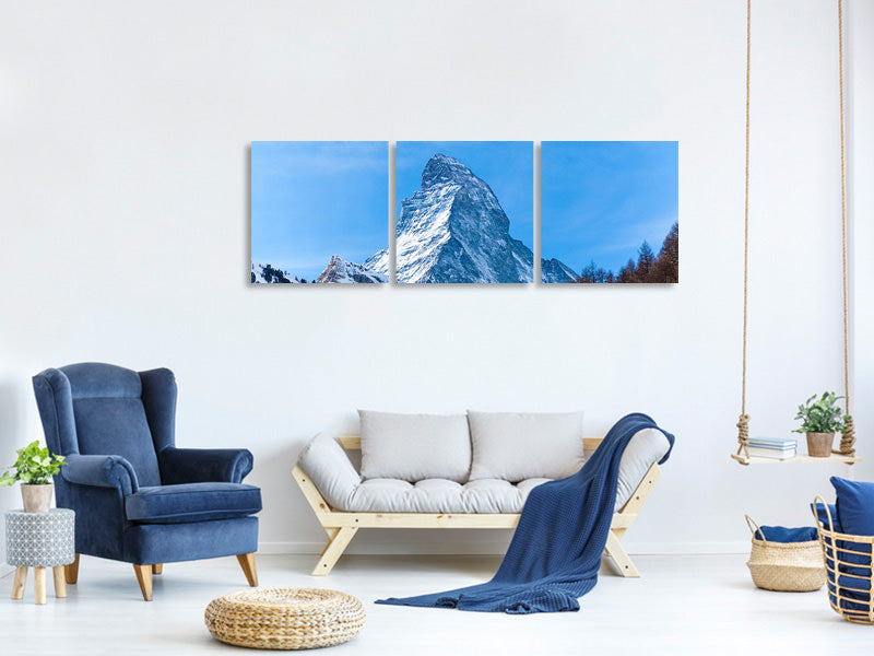panoramic-3-piece-canvas-print-the-majestic-matterhorn