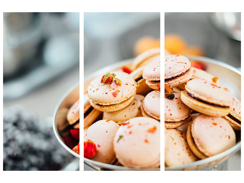 3-piece-canvas-print-a-bowl-of-macarons