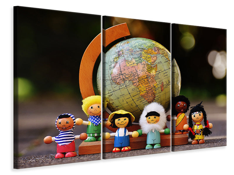 3-piece-canvas-print-kids-world