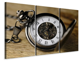 3-piece-canvas-print-retro-clock