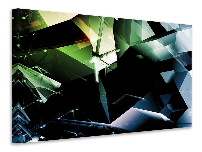 5-piece-canvas-print-3d-polygon
