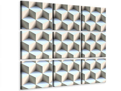 4-piece-canvas-print-3d-polytope