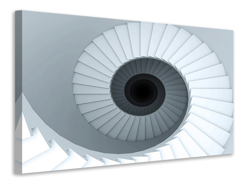 4-piece-canvas-print-3d-spiral-staircase