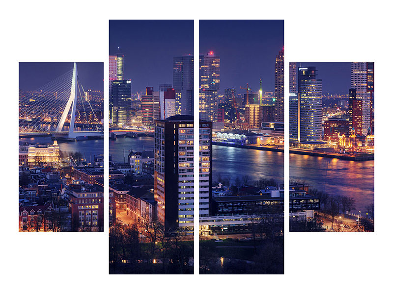 4-piece-canvas-print-big-rotterdam-ii