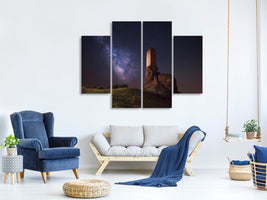 4-piece-canvas-print-night-at-tower-of-joy