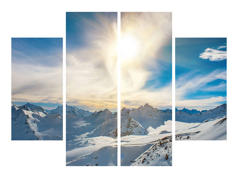 4-piece-canvas-print-over-the-snowy-peaks