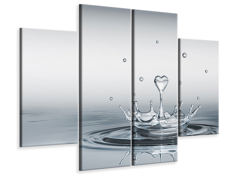 4-piece-canvas-print-water-figure