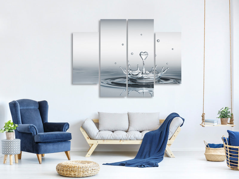 4-piece-canvas-print-water-figure