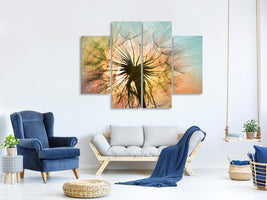 4-piece-canvas-print-xxl-dandelion