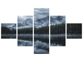 5-piece-canvas-print-cold-mountains