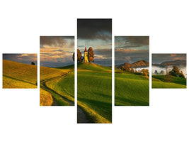 5-piece-canvas-print-evening-light-ii