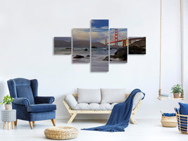 5-piece-canvas-print-golden-gate-bridge-p