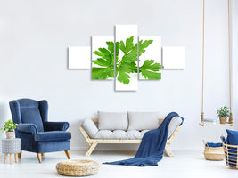 5-piece-canvas-print-leaves-of-parsley