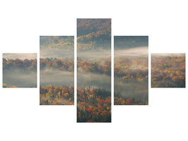 5-piece-canvas-print-misty-morning-ii-a