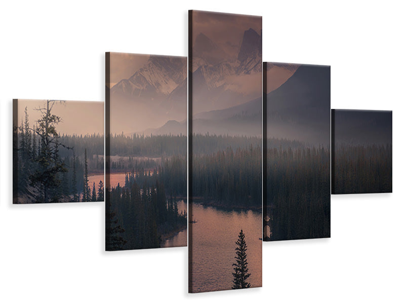 5-piece-canvas-print-the-revenant
