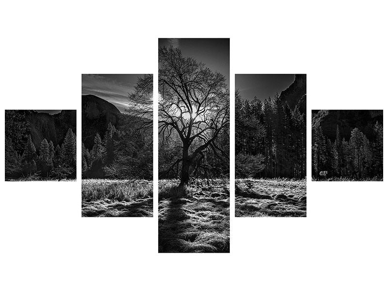 5-piece-canvas-print-the-winter-spirit