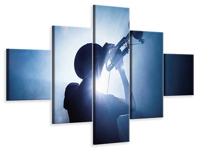 5-piece-canvas-print-trumpet-player