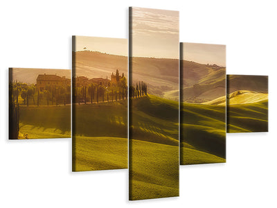 5-piece-canvas-print-waves-of-light