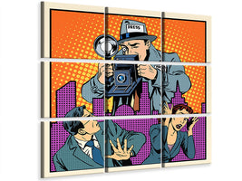 9-piece-canvas-print-pop-art-paparazzi