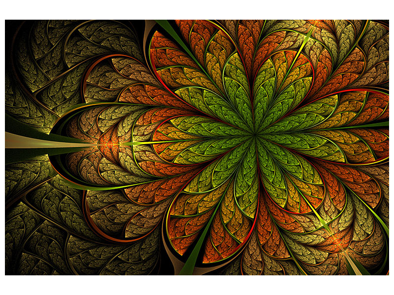 3-piece-canvas-print-abstract-floral-pattern