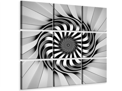 4-piece-canvas-print-abstract-spiral