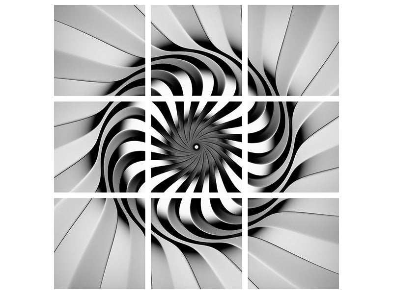 4-piece-canvas-print-abstract-spiral