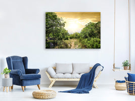 modern-4-piece-canvas-print-at-the-end-of-the-forest