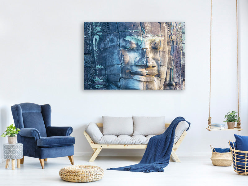 5-piece-canvas-print-buddha-in-rock