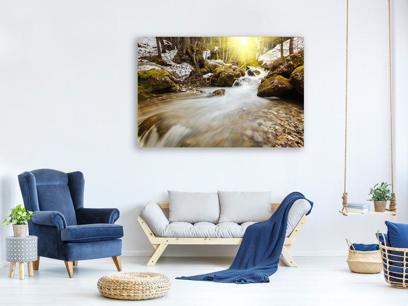 4-piece-canvas-print-cascading-waterfall