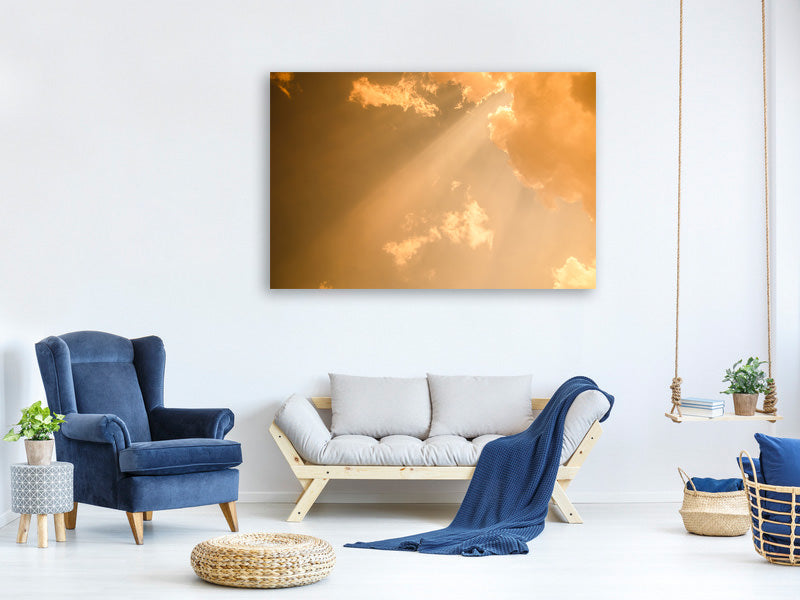 4-piece-canvas-print-evening-sky