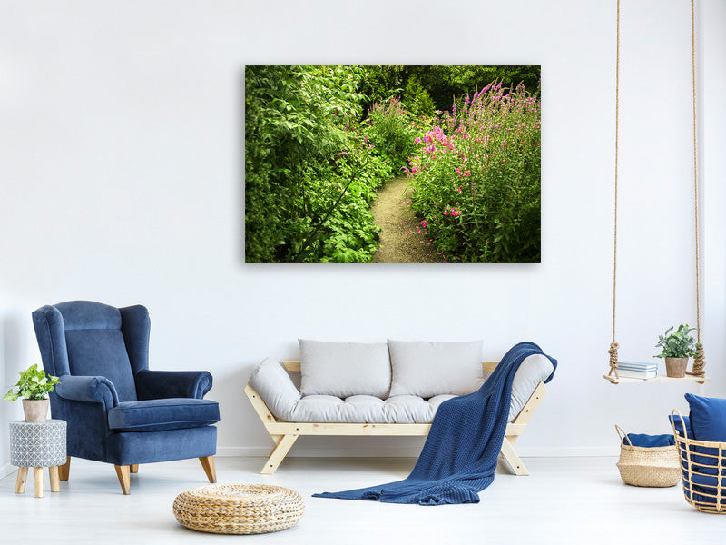 5-piece-canvas-print-garden-path