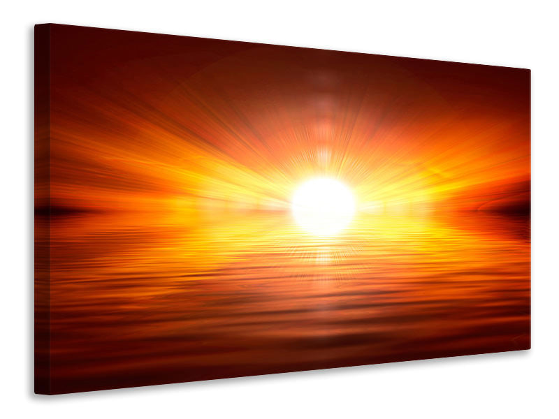 panoramic-canvas-print-glowing-sunset