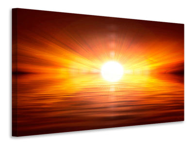 4-piece-canvas-print-glowing-sunset