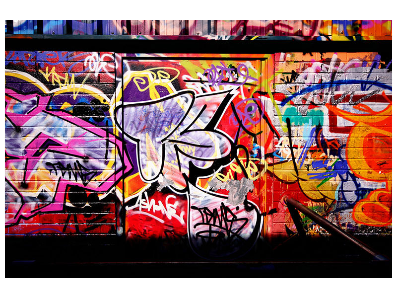 5-piece-canvas-print-graffiti-wall-art