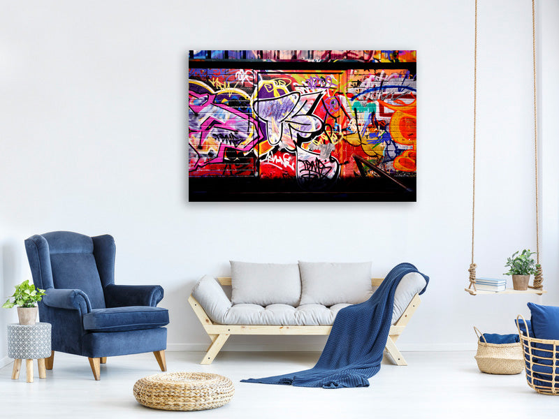5-piece-canvas-print-graffiti-wall-art
