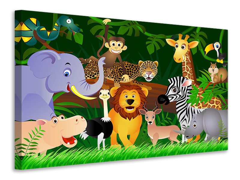 5-piece-canvas-print-jungle-king