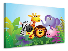 5-piece-canvas-print-jungle