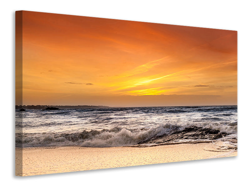panoramic-3-piece-canvas-print-lake-with-sunset