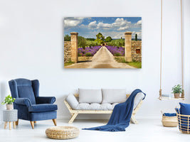4-piece-canvas-print-lavender-garden