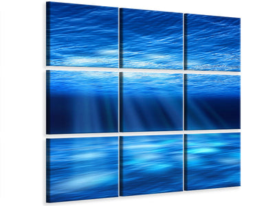 canvas-print-light-under-water