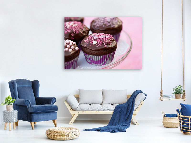 modern-4-piece-canvas-print-muffins
