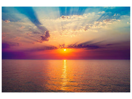 modern-4-piece-canvas-print-mystic-sunrise