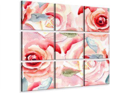 canvas-print-painting-rose