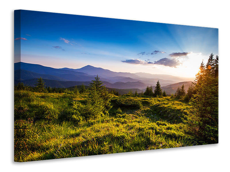 5-piece-canvas-print-peaceful-landscape