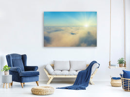 5-piece-canvas-print-photo-wallaper-dawn-above-the-clouds
