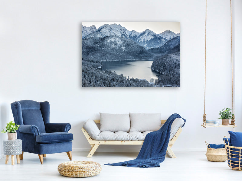 modern-3-piece-canvas-print-photo-wallaper-mountains-in-monochrome